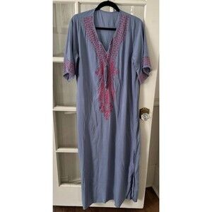 Swim Cover Up Muumuu Dress Beach West Women's One Size Boho